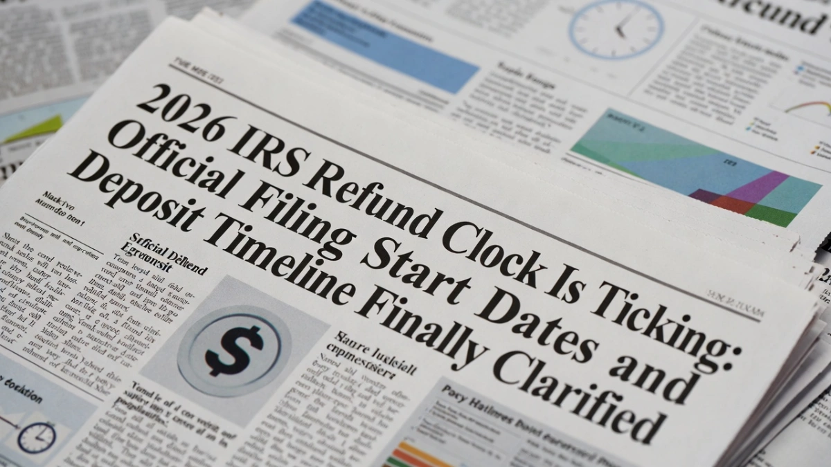 2026 IRS Refund Clock Is Ticking