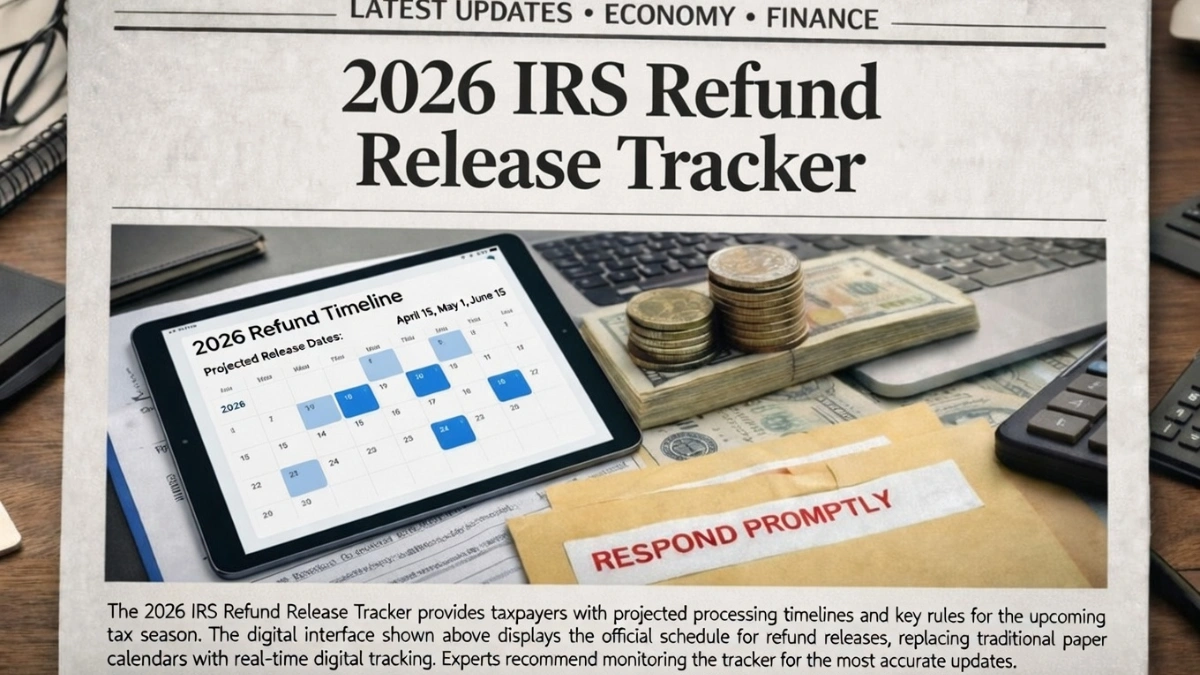 2026 IRS Refund Release Tracker