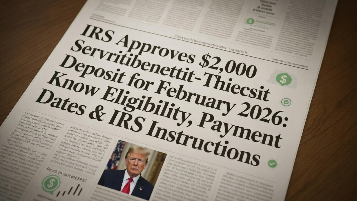 IRS $2000 direct deposit 2026