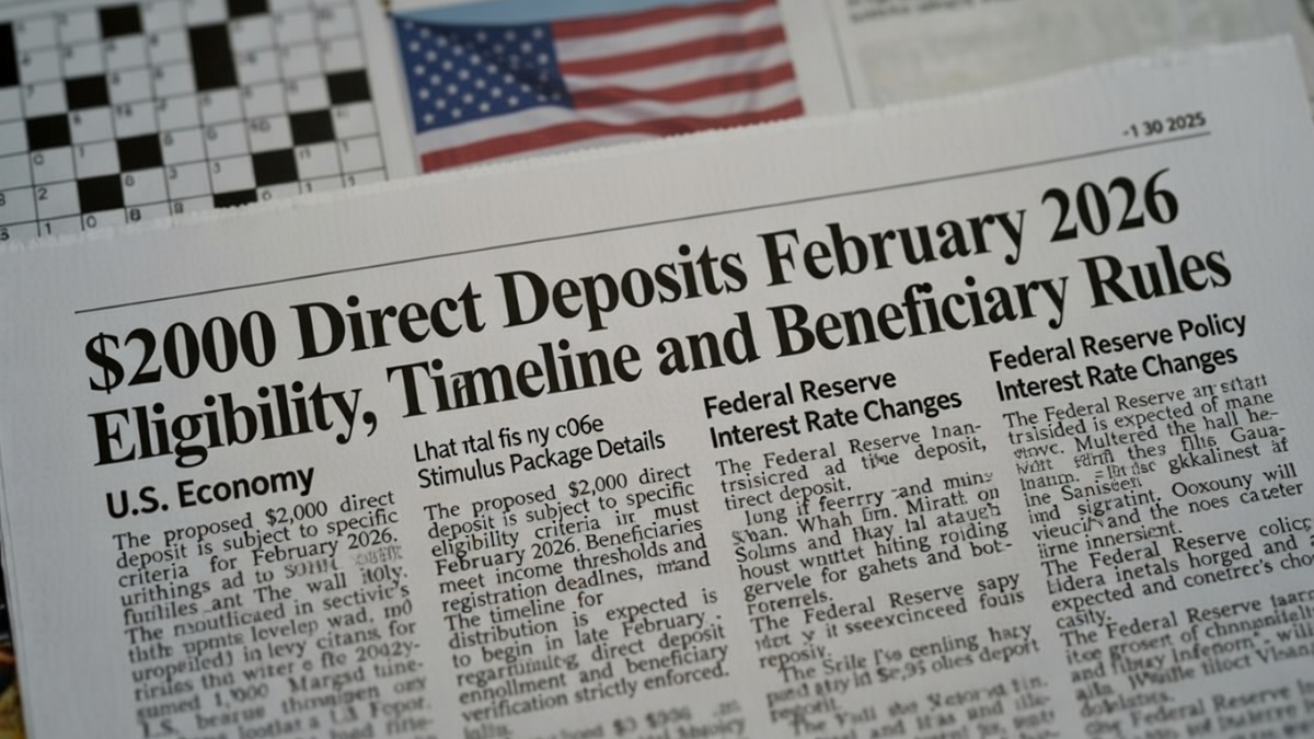 2000 direct deposit February 2026