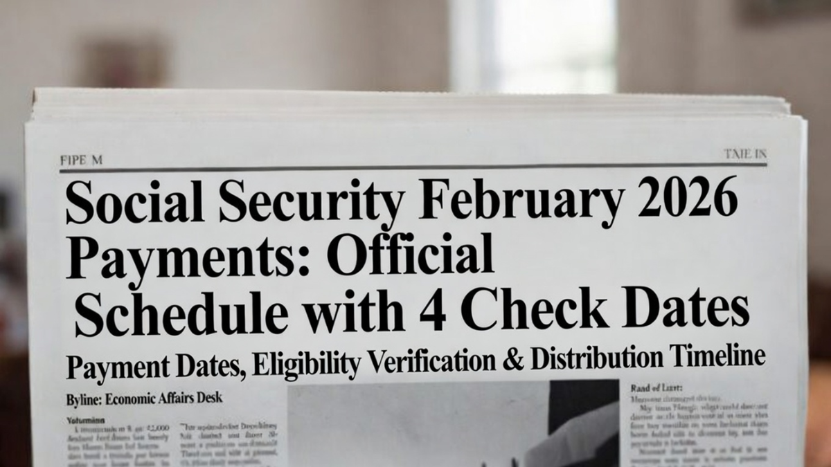 four Social Security check dates