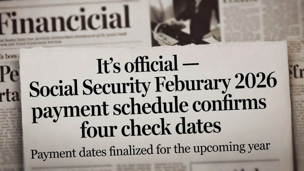 Social Security February 2026 schedule