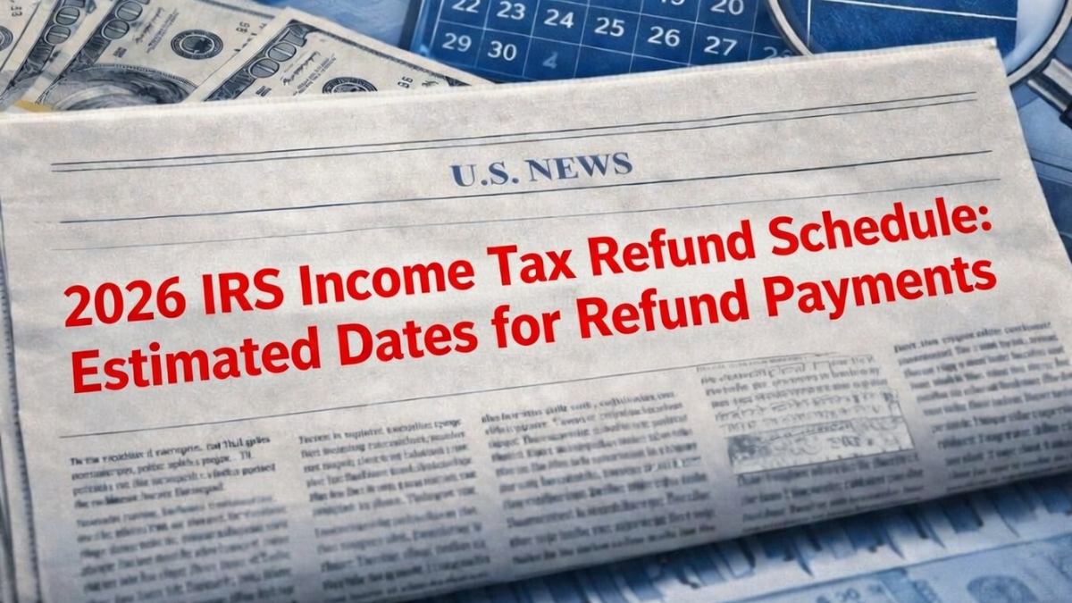 2026 IRS refund schedule