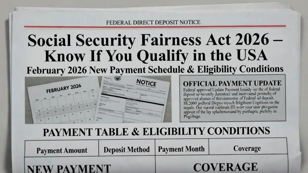 Social Security Fairness Act 2026
