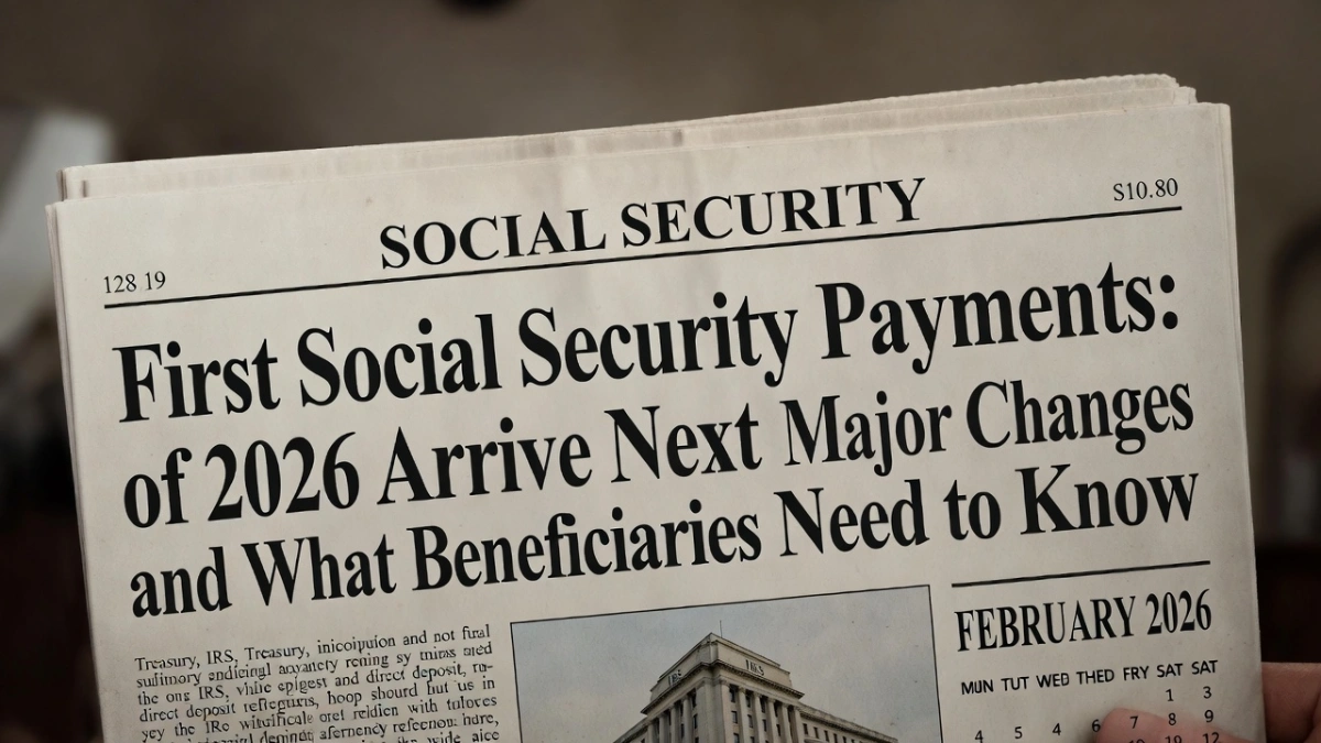 First Social Security Payments of 2026 Arrive Soon