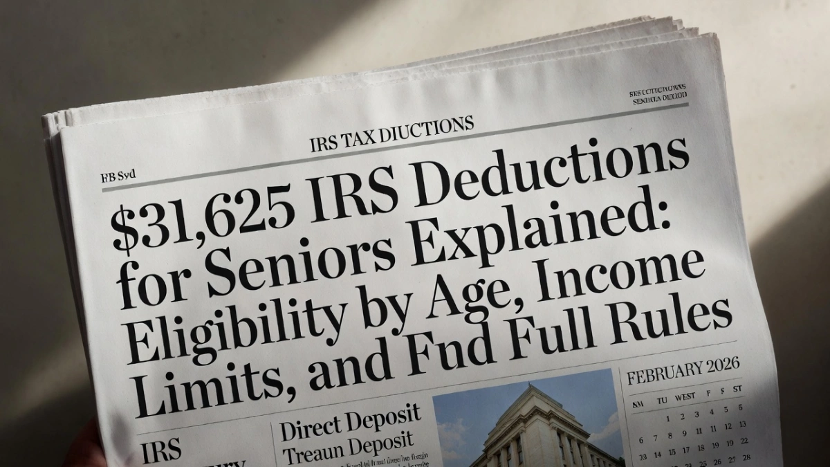 IRS Deduction for Seniors
