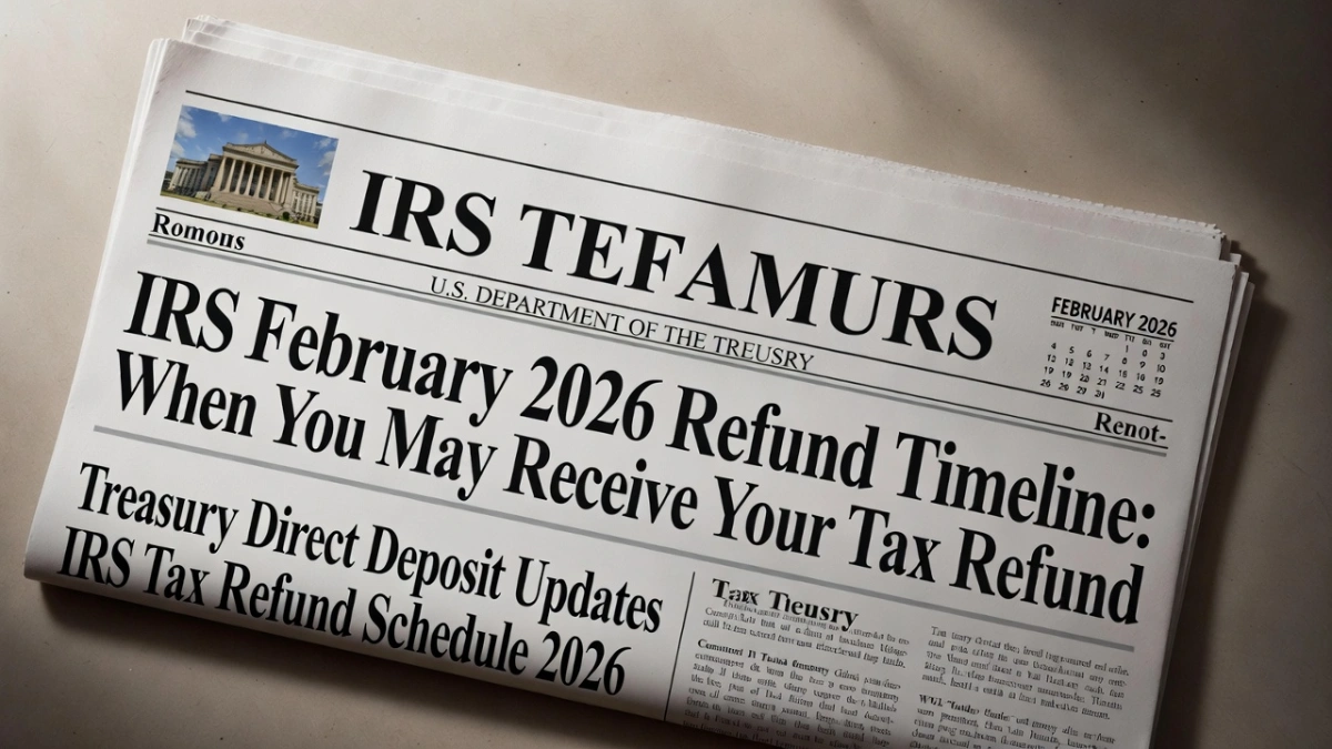 IRS Direct Deposit Schedule 2026