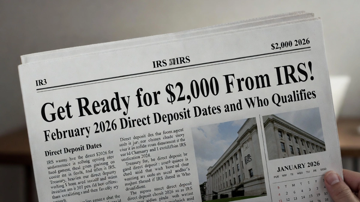 IRS Payment in February 2026