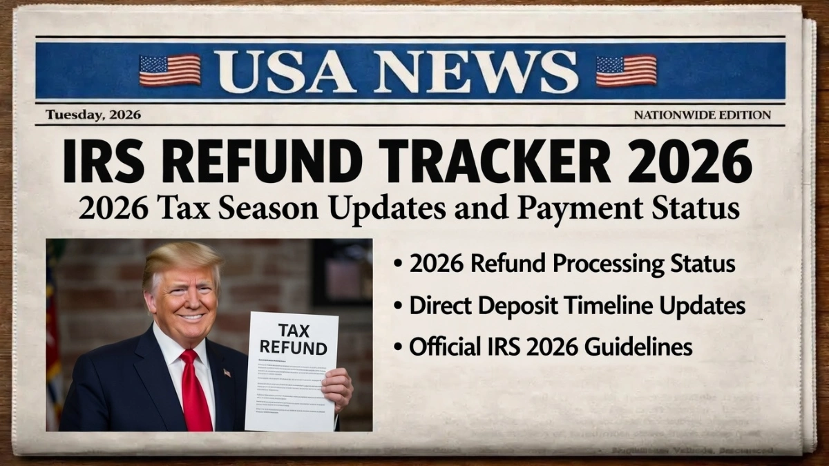 IRS Refund Tracker 2026