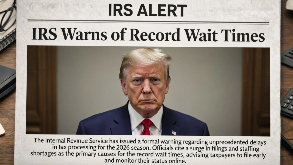 IRS Warns of Record Wait Times