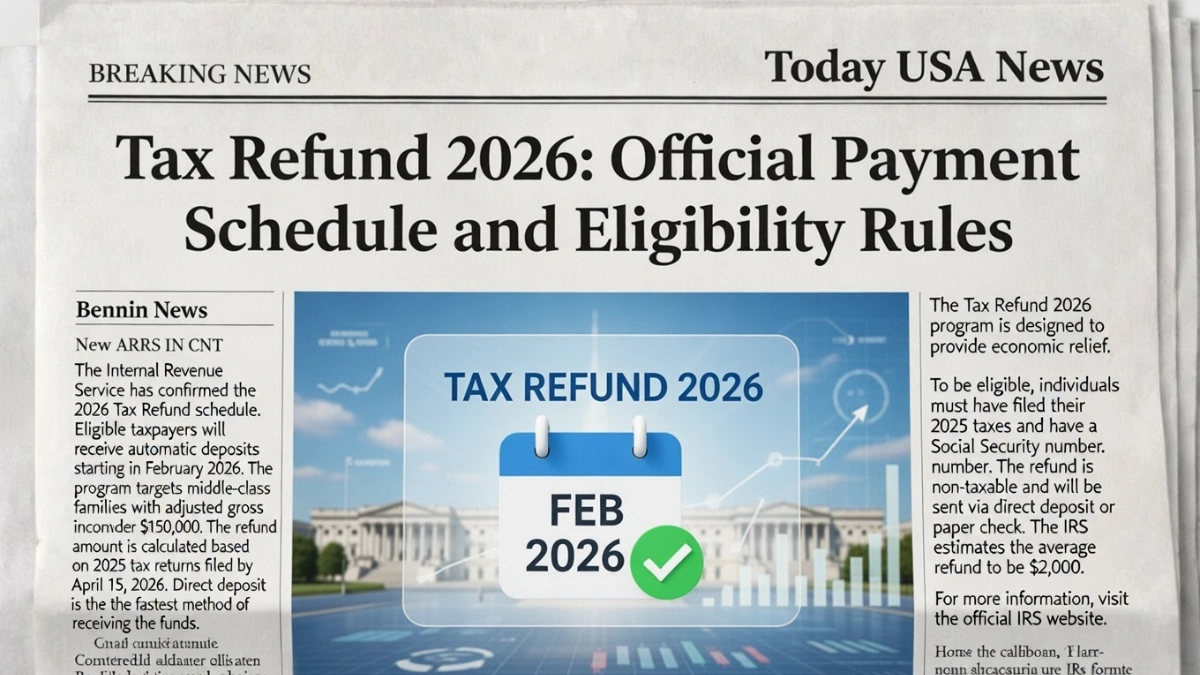 Tax Refund 2026